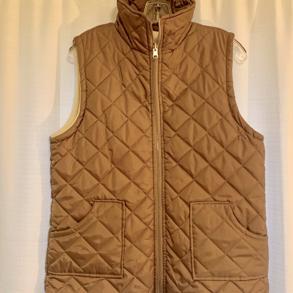 Diamond Quilted Reversible Vest